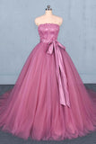 Sweet Strapless Quinceanera Dresses Ball Gown Wedding Dress MP189