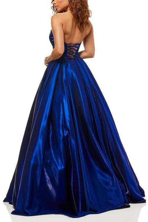 sweetheart burgundy prom dresses long graduation gowns with pockets