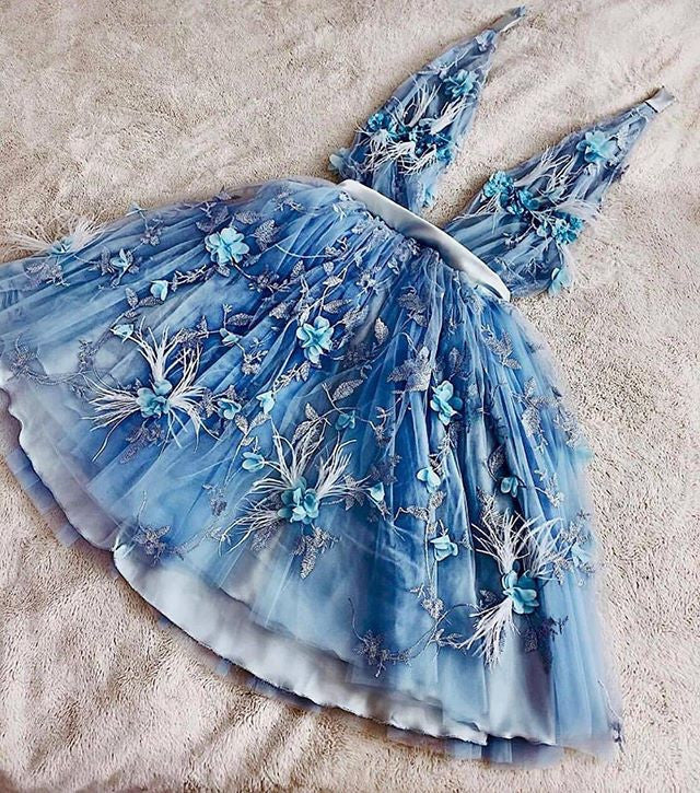 Short Blue Fairy Dress