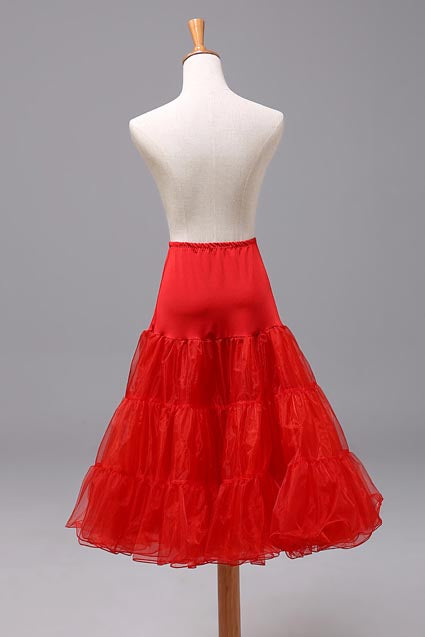 New Bride Wedding Dress Petticoat, Short Skirt Lining Organza Pettiskirt  WP24