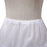 Two Layers Boneless Flower Girl Dress Petticoat, Princess Children Short Skirt WP17
