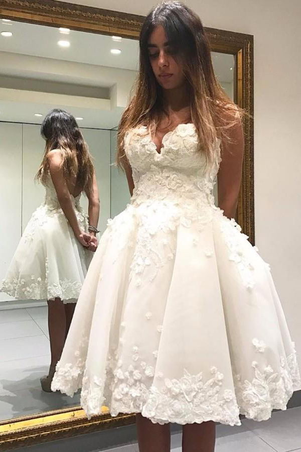 sweetheart ball gown short sweet 16 dress tulle homecoming dress
