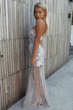 Strapless trumpet/mermaid floor length lace bridesmaid dresses gb378