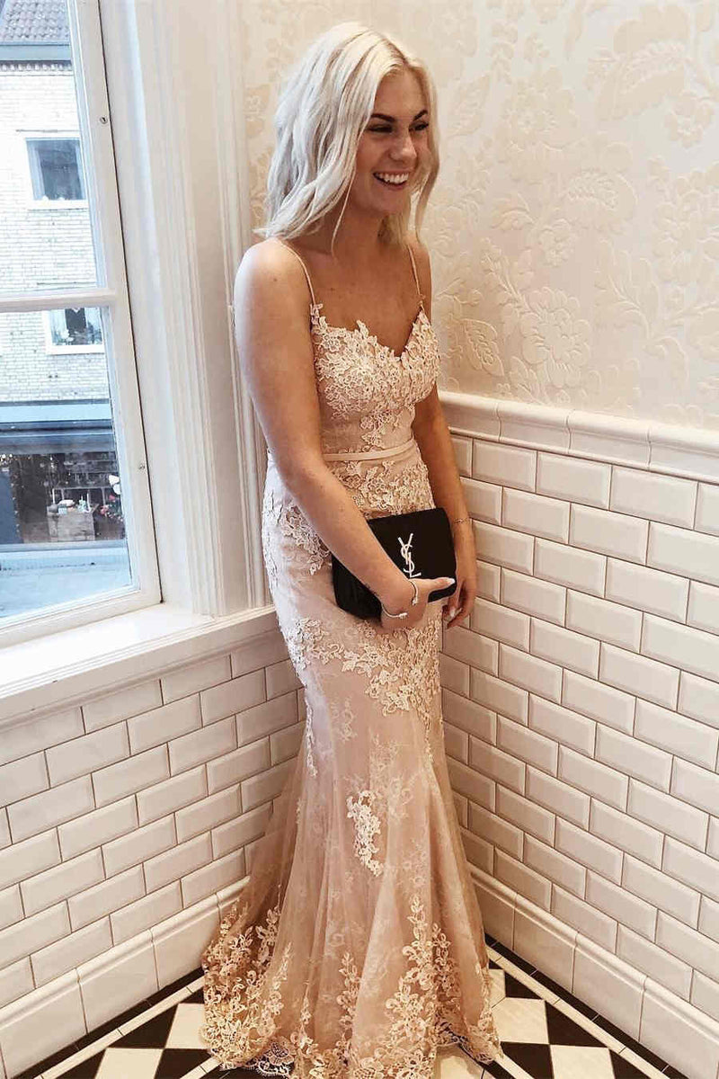 mermaid lace prom dresses 2022 formal ball dress evening dress dance dresses school party gown pc0897