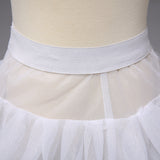 Double Lotus Leaf Flower Girl Dress Petticoat, Children's Short Pettiskirt WP18