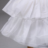 Double Lotus Leaf Flower Girl Dress Petticoat, Children's Short Pettiskirt WP18