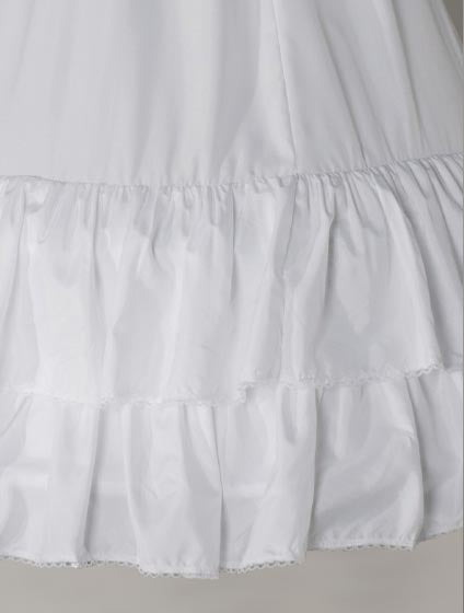 Floor Length Two Layered Bridal Wedding Slips Petticoats WP03
