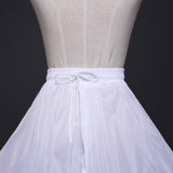 A-Line 4 Tier Floor Length Wedding Slips Petticoats With Elastic Waist WP10
