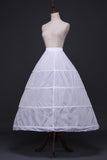 A-Line 4 Tier Floor Length Wedding Slips Petticoats With Elastic Waist WP10