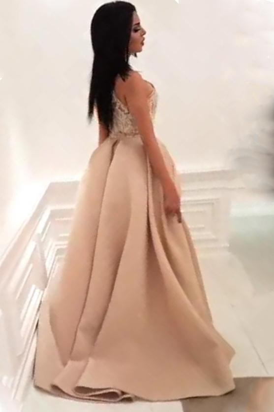 High Neck Satin Mermaid Prom Evening Dress with Beading Split MP206