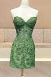 corset lace bodycon homecoming dress sleeveless sweetheart party dress