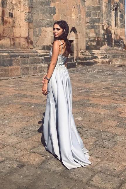 gorgeous overskirt sheath prom dress beaded bodice party dress