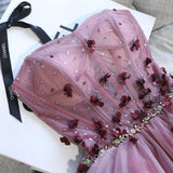 high low applique strapless prom party dress tutu skirt sweet 16 dress