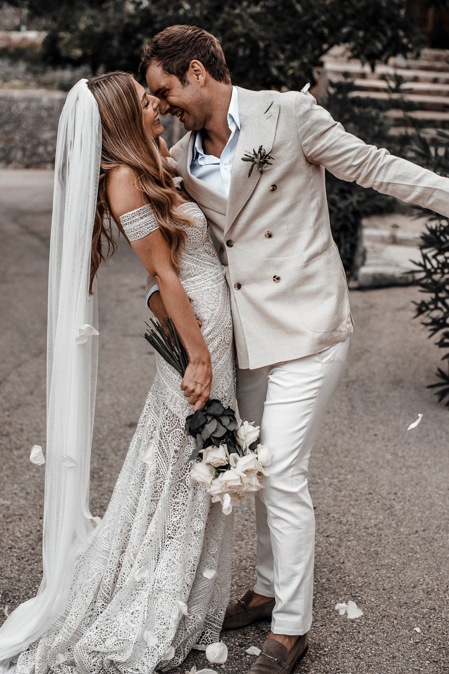 ivory lace country wedding dresses sweetheart beach mermaid bridal gown