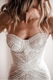 ivory lace country wedding dresses sweetheart beach mermaid bridal gown