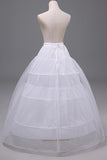 Two Layered Elastic Waist Bridal Skirt With Bone Pettiskirt, Wedding Petticoat WP15