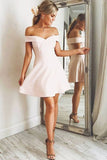 elegant short dark blue prom dresses off the shoulder dark blue hoco dress