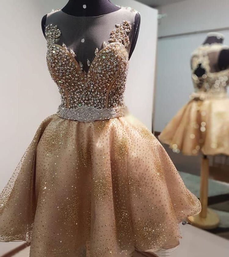 sparkly sleeveless homecoming dresses beading short prom dresses