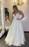 Sparkly Spaghetti Straps Sequins Prom Dress, Long Pageant Dress GP499