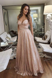 Sweetheart Sequin Long Prom Dress, Sparkly Evening Gown GP212