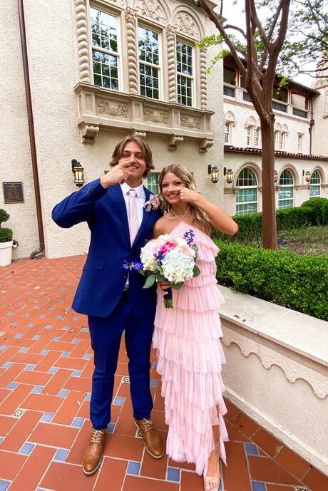 unique halter layered tulle prom dresses pink long bridesmaid dresses