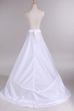 Special White Two Layers Wedding Dress Petticoat With Train WP23