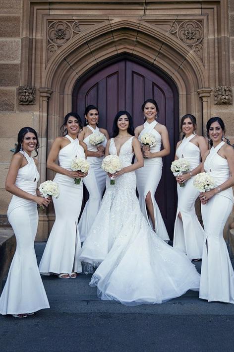 mermaid bridesmaid dresses with split halter wedding guest dresses