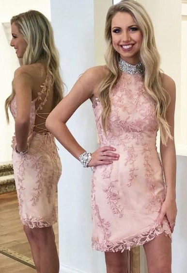 charming blue lace homecoming dresses tight short party dresses