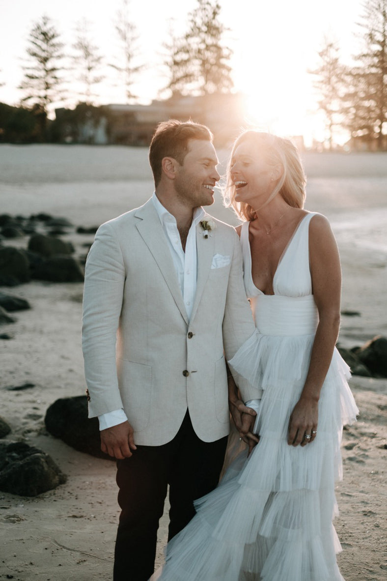 princess tiered sleeveless long wedding dresses deep v neck bridal dress