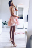 cute jewel lace short prom dresses layered party dresses