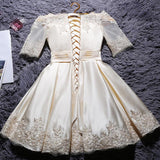 Off Shoulder Short Prom Dresses Homecoming Dress With Sleeve GM15