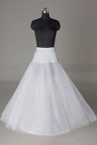 tulle netting a line 2 tier floor length wedding petticoats