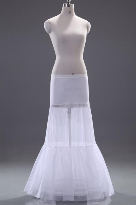 noble mermaid organza single wire wedding bridal petticoat