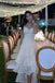 A-line V-neck Ivory Sleeveless Prom Dress, Charming Evening Party Gown GP662