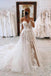 Charming A Line Sweetheart Lace Appliques Tulle Boho Wedding Dresses PW563