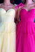 sweetheart tie straps tulle dot long a line plus size prom dresses