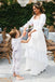 princess layered lace wedding dress 3 4 sleeves vintage bridal gown