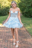 Sequins Grey Party Dresses Homecoming Dresses with Appliques