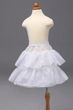 Double Lotus Leaf Flower Girl Dress Petticoat, Children's Short Pettiskirt WP18