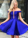 Royal Blue Short Prom Dresses Simple Short Homecoming Dress GM13