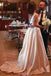 bateau neckline satin bridal gowns simple wedding dress with pockets