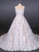 Strapless Ball Gown Lace Wedding Dresses With Appliques PW91