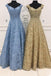 a line off the shoulder lace prom dresses gold party dress