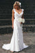 straps beach chiffon backless wedding dress with ruffled bridal dress