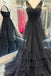 layers hot pink tulle long prom dresses princess formal gown