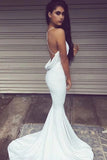 cowl cross backless mermaid prom dress backless evening dress