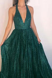 backless sequin prom dresses plunging neckline long evening gown