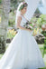 stunning a line v neck pleated simple satin wedding bridal dress