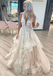 elegant v neck tulle prom dresses princess long wedding dresses