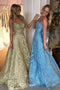 A-Line Strapless Lace Prom Dresses Sleeveless Formal Party Dress MP251
